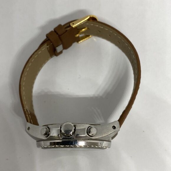 Fossil ES2681 Women's Brown Leather Analog Silver Dial Quartz Wrist Watch HK996 - Picture 8 of 12